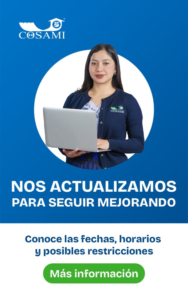 Actualización de sistemas COSAMI MICOOPE